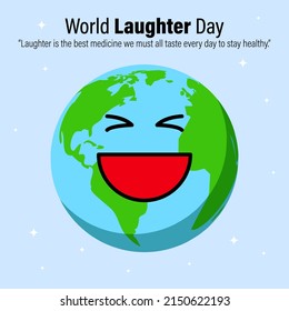 vector illustration for world laughter day