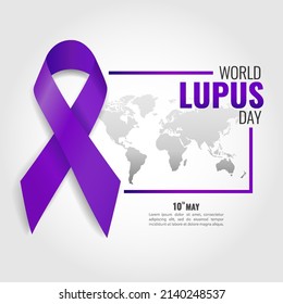 Vector Illustration of World Lupus Day. 
