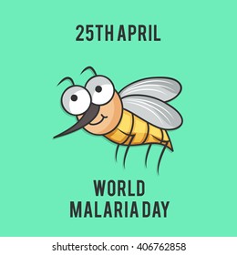 Vector illustration of World Malaria Day.