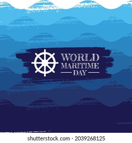 Vector Illustration for World Maritime Day