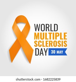 Vector Illustration of World Multiple Sclerosis Day
