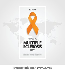 Vector Illustration of World Multiple Sclerosis Day
