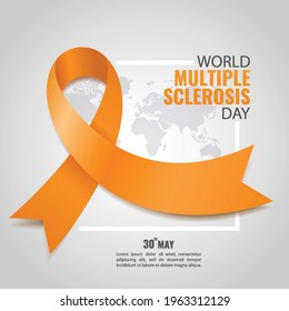 Vector Illustration of World Multiple Sclerosis Day
