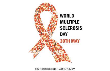 Vector Illustration of World Multiple Sclerosis Day