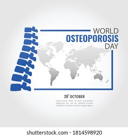 Vector Illustration of World Osteoporosis Day.
