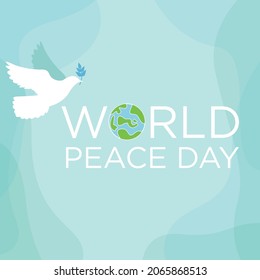 Vector Illustration for World Peace Day