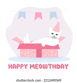 Vector Illustration Of World Pet Day, Suitable For Greeting Card, Banner And Poster.