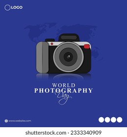 Vector illustration for World Photography Day