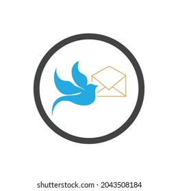 vector illustration of World Post Day logo design