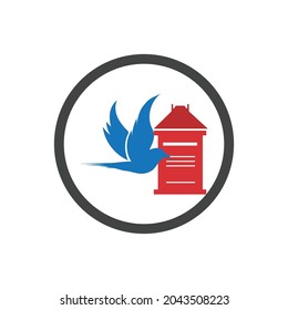 vector illustration of World Post Day logo design