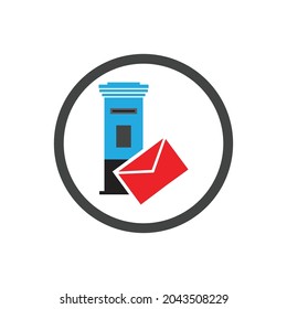 vector illustration of World Post Day logo design