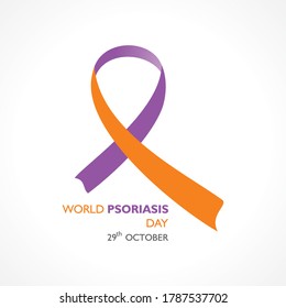 Vector Illustration of World Psoriasis Day observed on 29th October