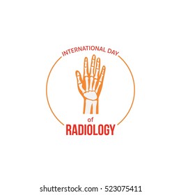 Vector illustration for World Radiology day.