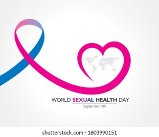 Vector Illustration Of World Sexual Health Day Concept Which Is Held On September 4th