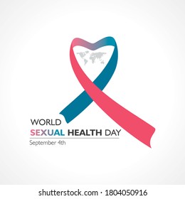 Vector Illustration Of World Sexual Health Day Concept Which Is Held On September 4th