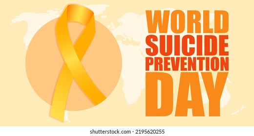 Vector illustration for World Suicide Prevention Day