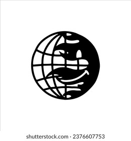 vector illustration of world symbol concept