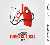 Vector Illustration of World Tuberculosis Day
