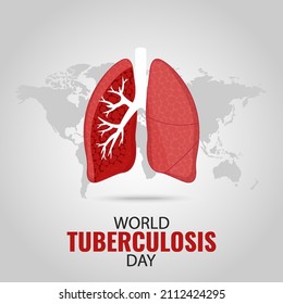 Vector Illustration of World Tuberculosis Day
