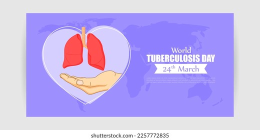 Vector illustration of World Tuberculosis Day
