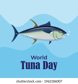 vector illustration for world tuna day-2 may
