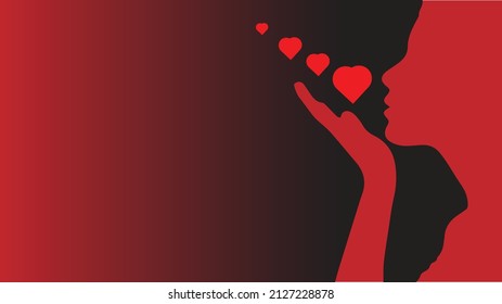 Vector illustration of world women's day.  Background for international women's day poster