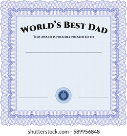 176 Best Dad Certificate Images, Stock Photos & Vectors | Shutterstock