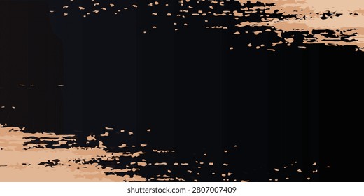 Vector illustration of a worn black wood or metal texture background with white scratches and peeling paint details.