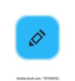 Vector Illustration Of Write Icon. Beautiful Member Element Also Can Be Used As Pen  Element.