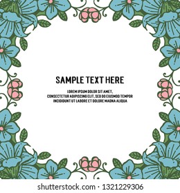 Vector illustration write your text with white background hand drawn