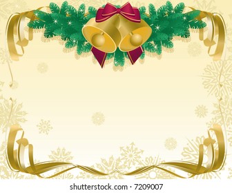 Vector illustration - xmas abstract background