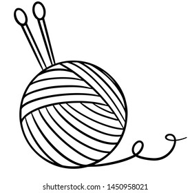 Yarn Needles Stock Vector (Royalty Free) 171448961