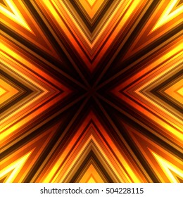 Vector illustration yellow brown glowing background for greeting card, postcard, business card or poster