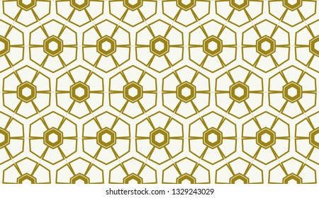 Vector illustration yellow geometric abstract background