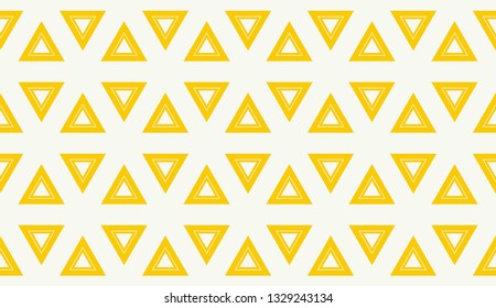 Vector illustration yellow geometric abstract background