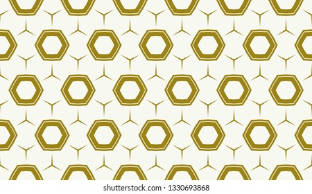 Vector illustration yellow geometric abstract background