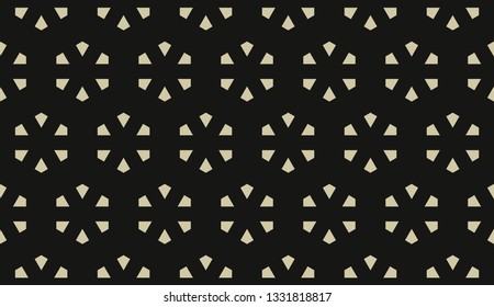 Vector illustration yellow geometric abstract background