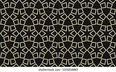 Vector illustration yellow geometric abstract background