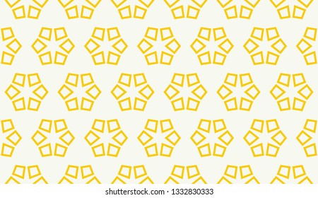 Vector illustration yellow geometric abstract background