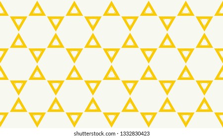Vector illustration yellow geometric abstract background