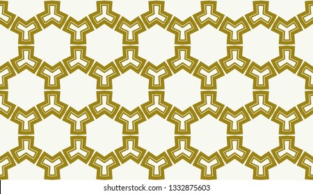Vector illustration yellow geometric abstract background
