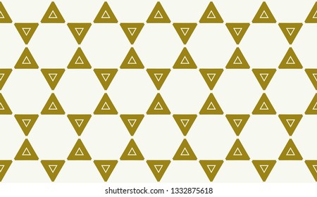 Vector illustration yellow geometric abstract background