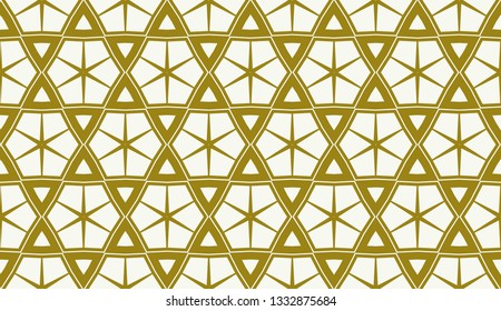 Vector illustration yellow geometric abstract background