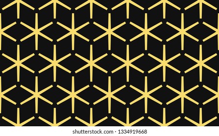 Vector illustration yellow geometric abstract background