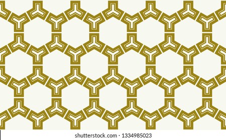 Vector illustration yellow geometric abstract background
