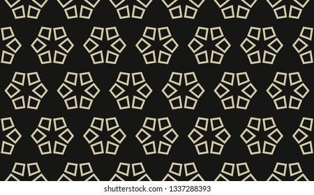 Vector illustration yellow geometric abstract background
