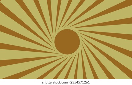 vector illustration yellow orange sun rays background design template. abstract background with light of sunburst