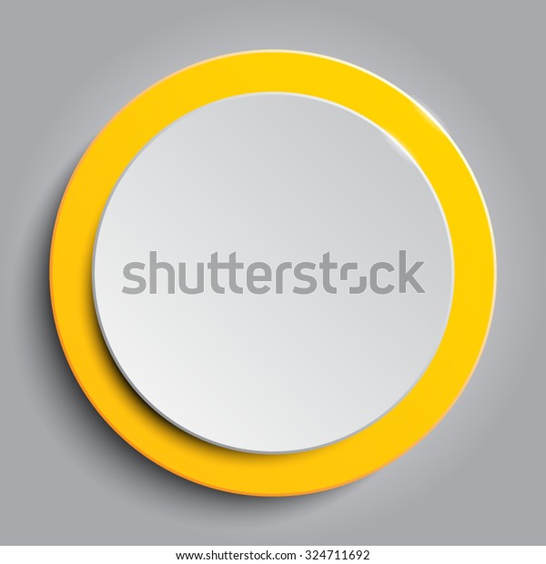 Download Vector Illustration Yellow Paper Circle Notes Stock Vector Royalty Free 324711692 PSD Mockup Templates