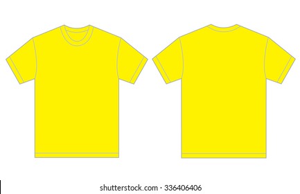 Man T Shirt Yellow Images Stock Photos Vectors Shutterstock