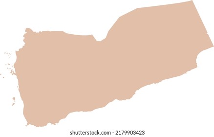 Vector Illustration of Yemen map